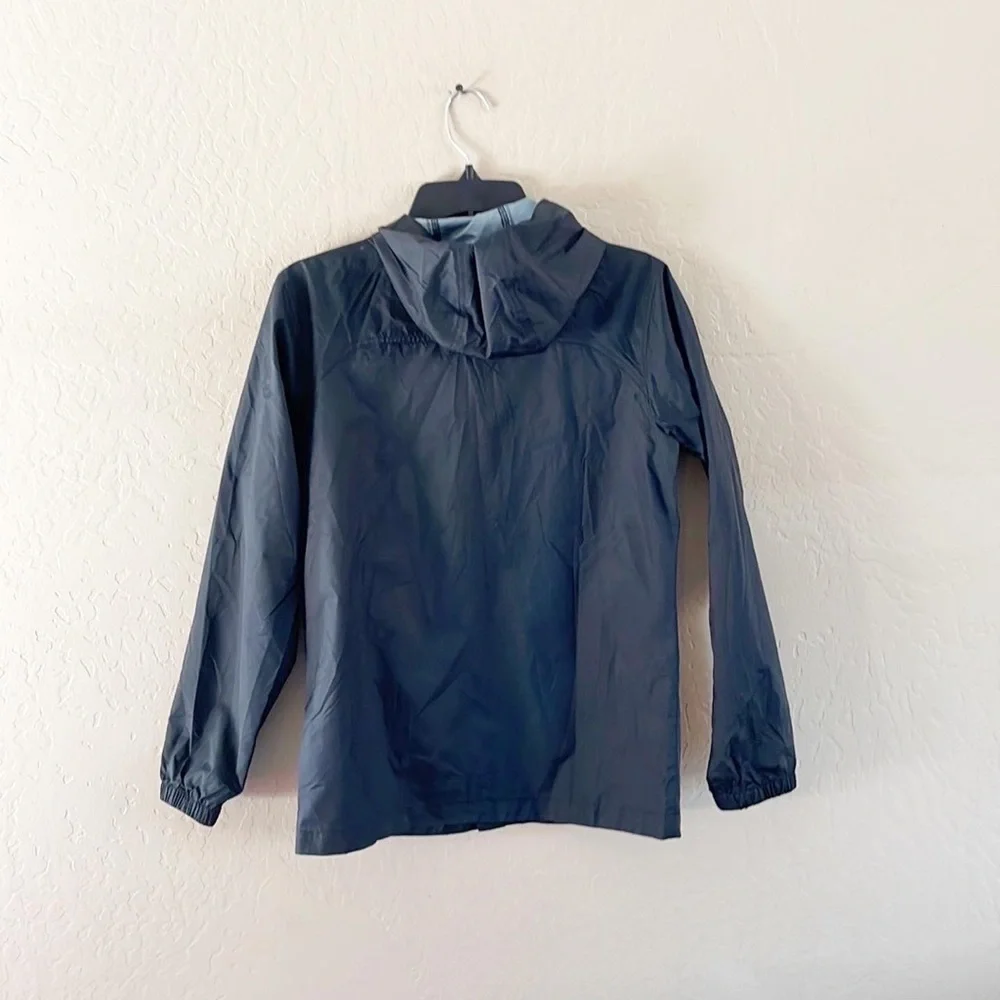 Black Columbia Juniors Hooded Zipup Lightweight‎ Jacket